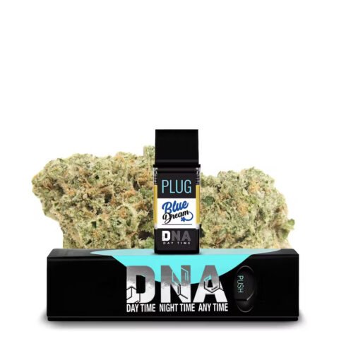PLUG DNA Blue Dream properties will give off cerebral stimulation with the best body high that many first timers and veteran consumers will love!