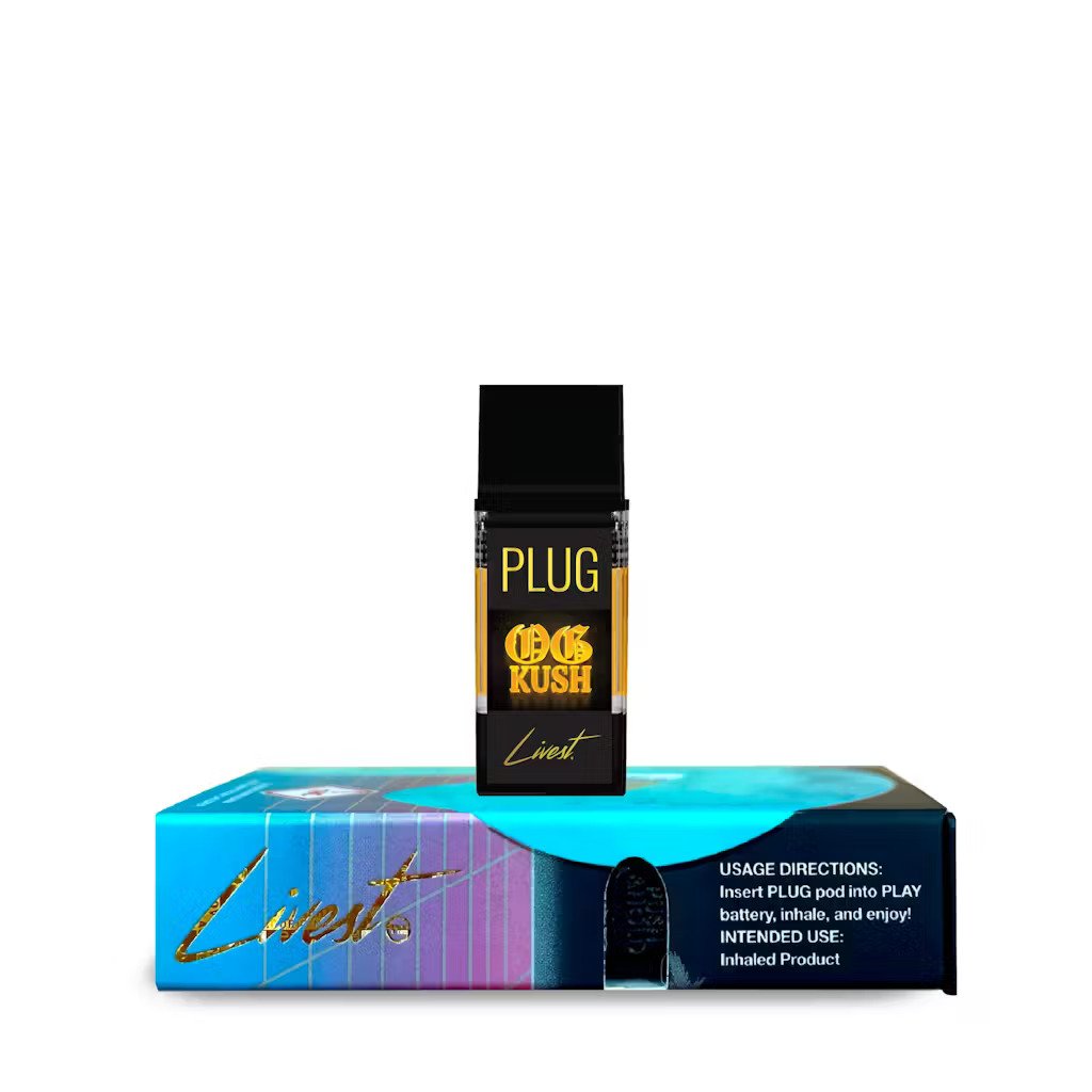 PlugPlay Colorado Livest OG Kush showcases the classic OG Kush terpene profile, delivering earthy and piney notes with a subtle citrus touch.